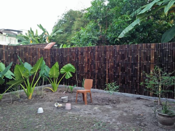 JUAL DAN MENERIMA PESANAN PAGAR BAMBU DI BANTUL